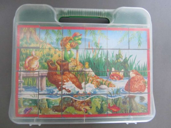 Valise SuperColor 24 cubes "Franklin" - Clementoni (3 +)