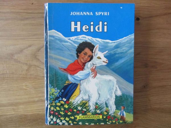 Livre Heidi, Johanna Spyri (ancienne édition 1958)