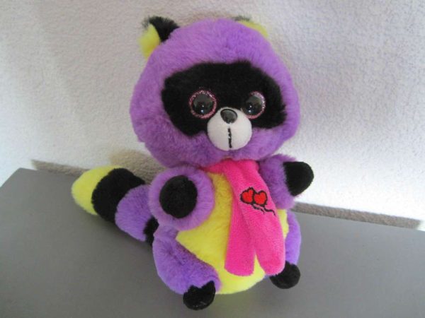 Peluche lémurien (env. 21 cm) - Peut être suspendue