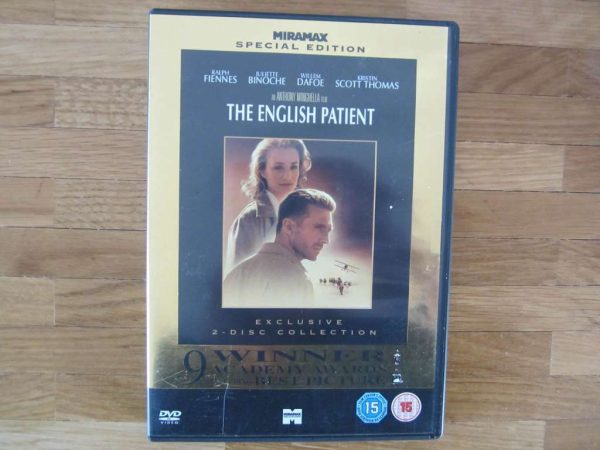Double DVD "The English Patient" - Fiennes, Binoche, Dafoe