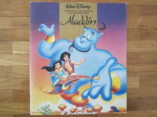Walt Disney - Aladdin (uniquement livre, sans cassette)