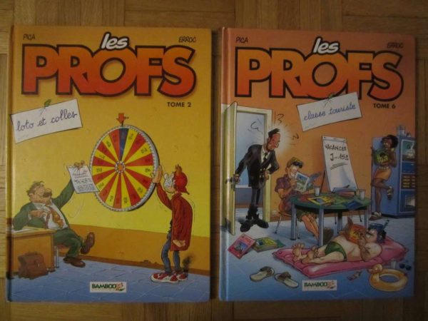 BD LES PROFS Tomes 2 et 6 : CHF 6/pce
