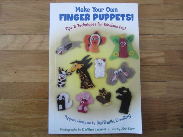 Livre en anglais : Make Your Own Finger Puppets !