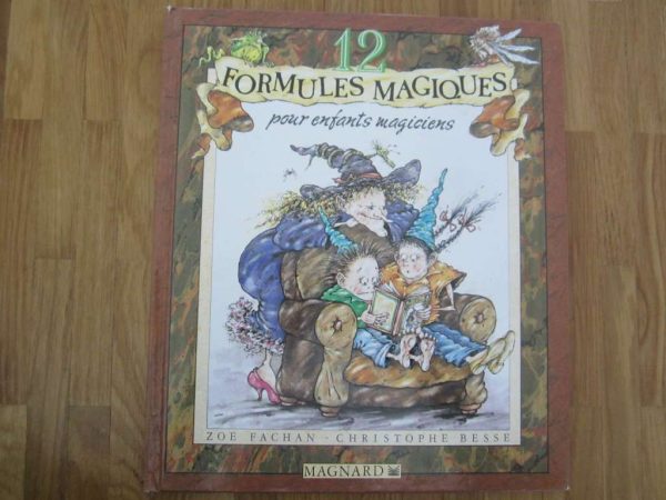 Livre "12 formules magiques pour enfants magiciens"