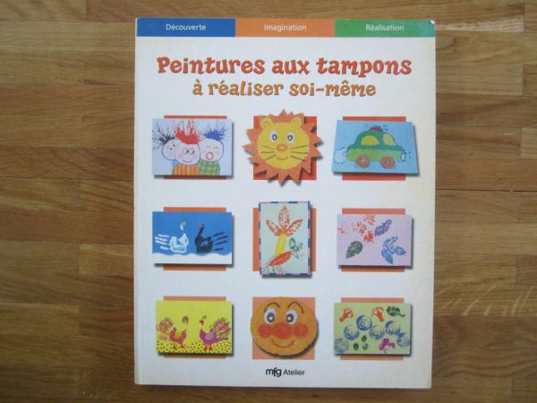 Livre "Peintures aux tampons à réaliser soi-même"