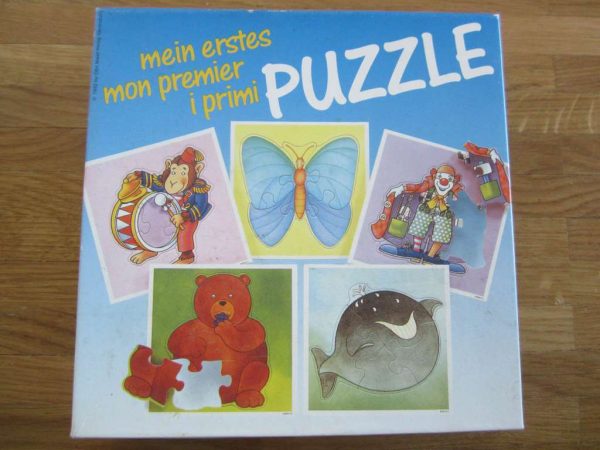"Mon premier puzzle" : 5 puzzles pour enfants dès 3 ans