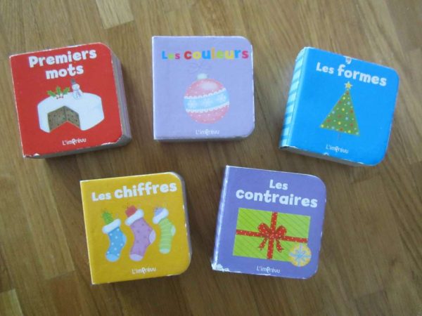 Lot de 5 mini-livres L'imprévu (d'occasion)