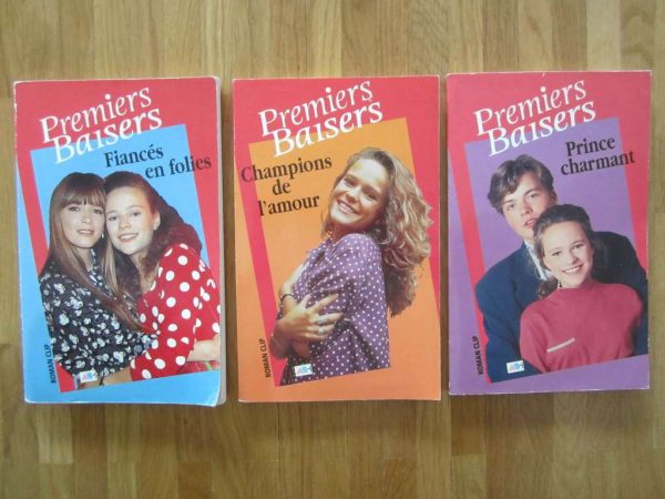 Lot de 3 livres "Premiers Baisers" (d'occasion)