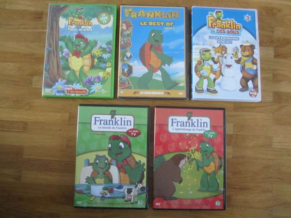 Lot de 5 DVD "Franklin"