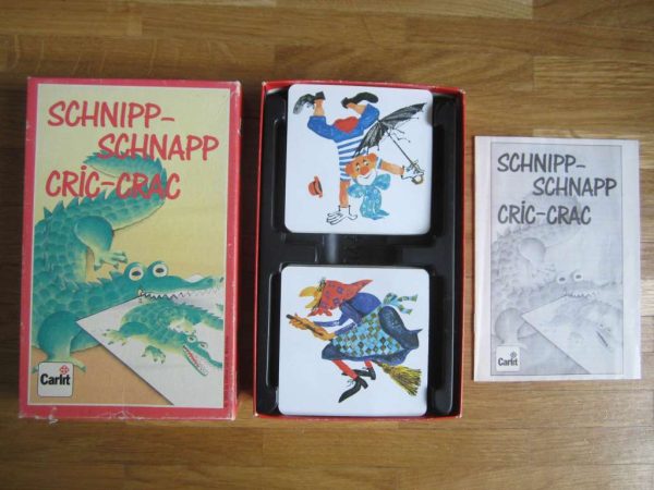 Jeu "Schnipp-Schnapp Cric-Crac", Carlit (avec règles du jeu)
