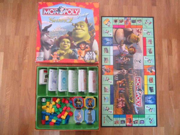 Jeu "Monopoly Junior : Shrek 2" - Parker (d'occasion)