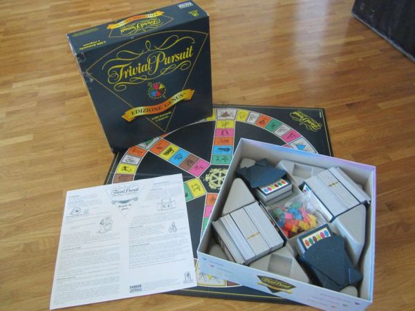 Jeu en italien "Trivial Pursuit, Edizione Genus"
