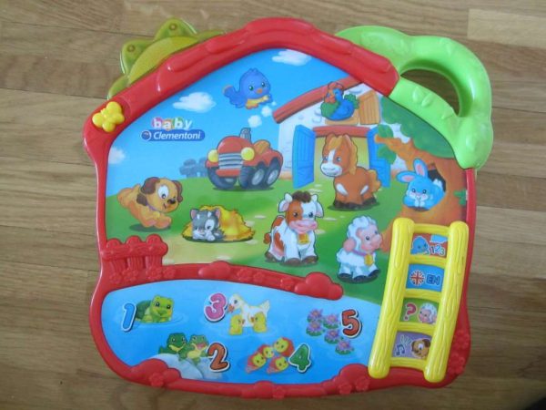 Baby Clementoni Tablette des Tout-petits (italien-anglais)