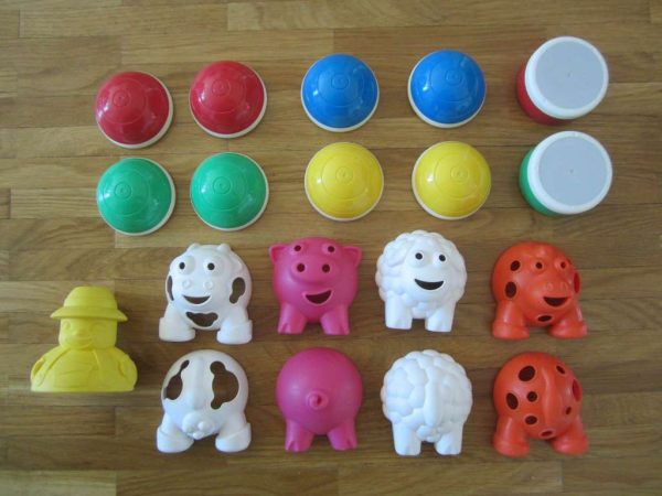 Geomag Gbaby Baby Farm – 19 pièces (assemblages aimantés)