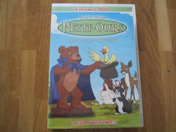 Edition 2 DVD Petit-Ours : Petis-Ours magicien - durée 3h30