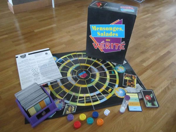 Jeu Mensonges, Salades ou vérité (en bon état)