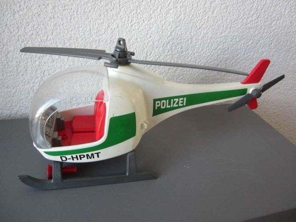 Hélicoptère Playmobil Police (Polizei) d'occasion