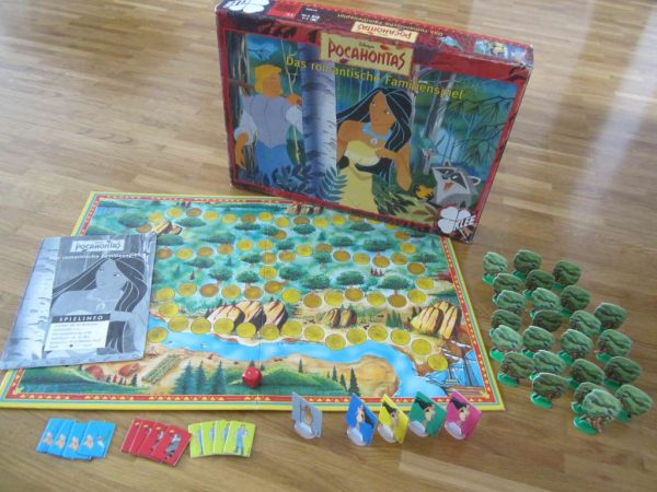Jeu "Pocahontas - Das romantische Familienspiel"