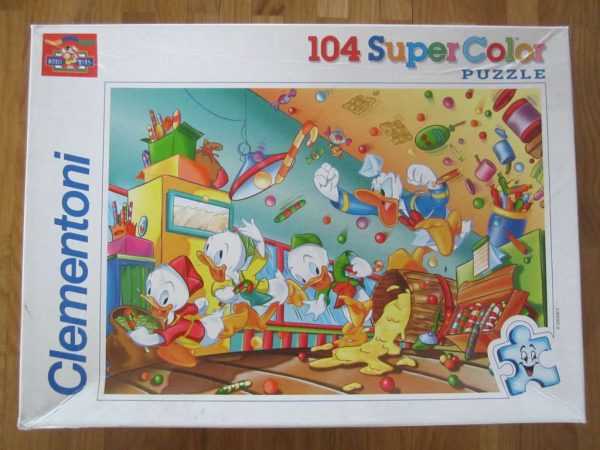 Puzzle Disney 104 pces SuperColor Clementoni