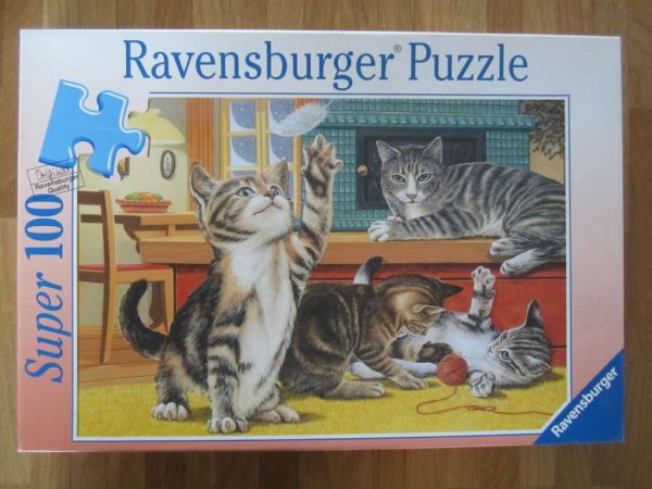 Puzzle Ravensburger "Bien au chaud" Super 100 