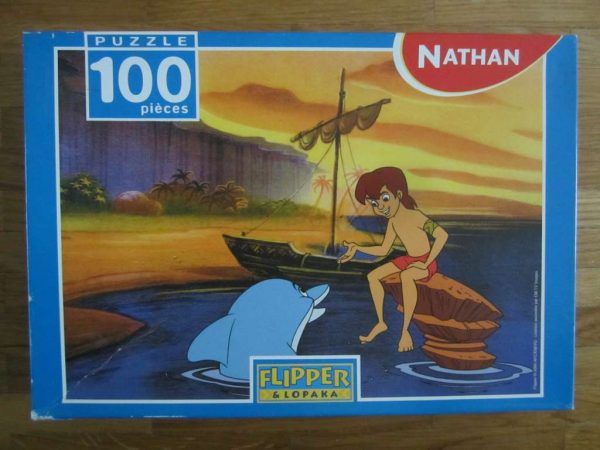 Puzzle 100 pièces Nathan "Flipper & Lopaka"
