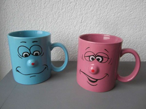 Lot de 2 tasses
