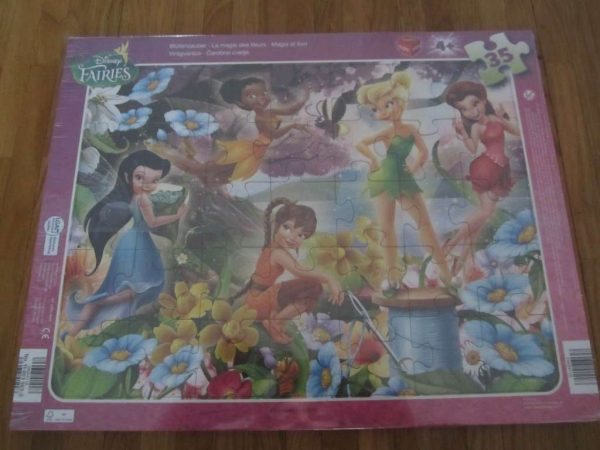 Lot de 2 puzzles cadre Disney "Fairies" (35 pièces) neuf