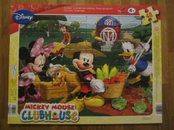 Puzzle cadre Disney "Mickey Mouse ClubHouse" (48 pièces)