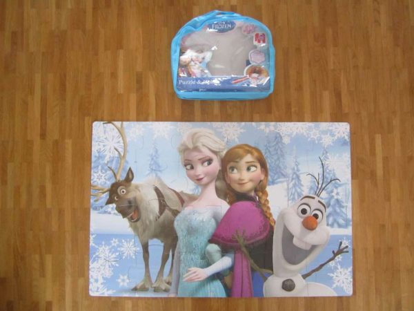 Puzzle géant "Reine des Neiges" (24 pièces) d'occasion