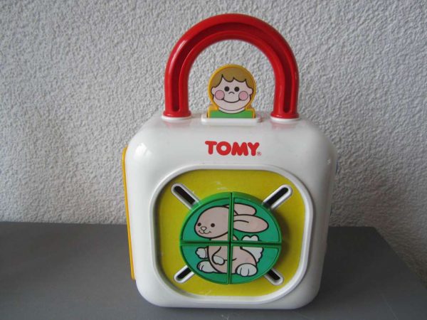 Jouet d'activités vintage "cadenas TOMY" : selon photos