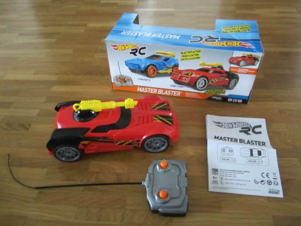 Voiture Hot Wheels RC "Master Blaster" (env. 25 cm)