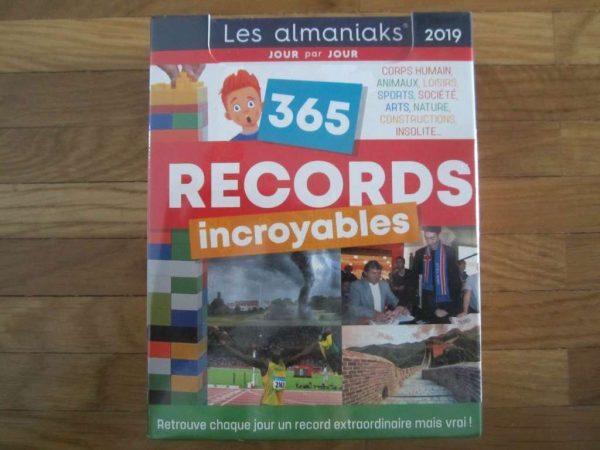 Les almaniaks 2019 : 365 records incroyables (NEUF, emballé)