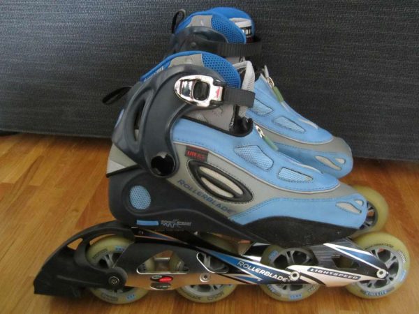 Rollers inline femme (pointure 37) en bon état