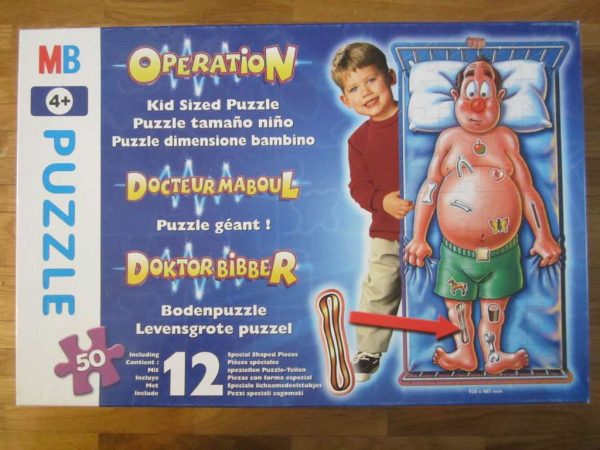 Puzzle géant Docteur Maboul: 50 pces incl. 12 pces spéciales