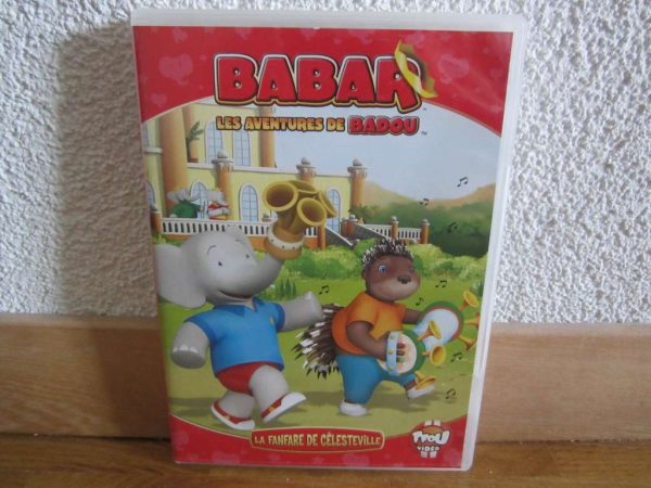 DVD BABAR, Les aventures de Badou La Fanfare de Célesteville