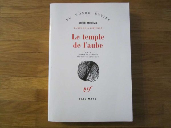 Livre "La mer de la fertilité III - Le temple de l'aube"