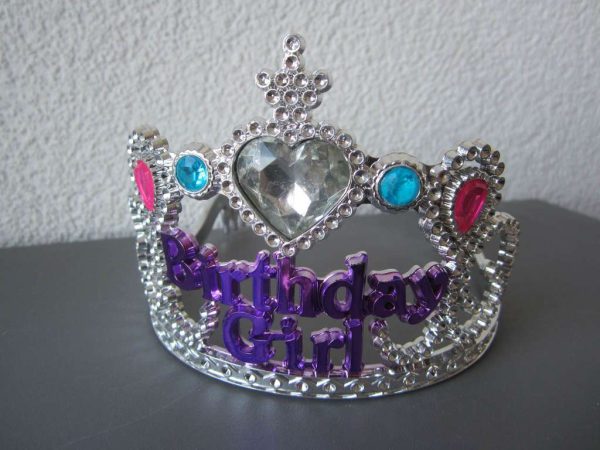 Accessoire fille : Diadème / serre-tête "Birthday Girl"