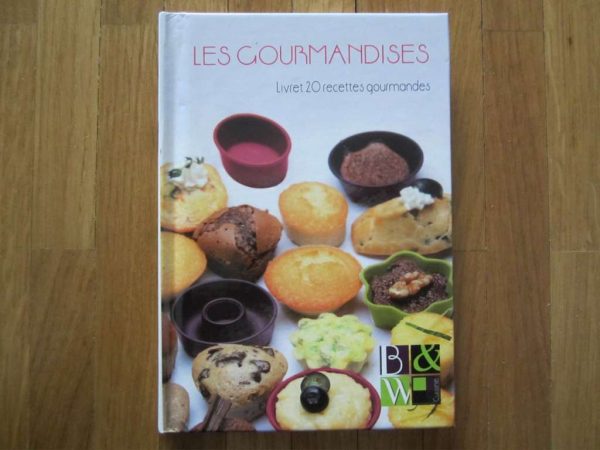 Mini livre "Les gourmandises" Livret 20 recettes gourmandes