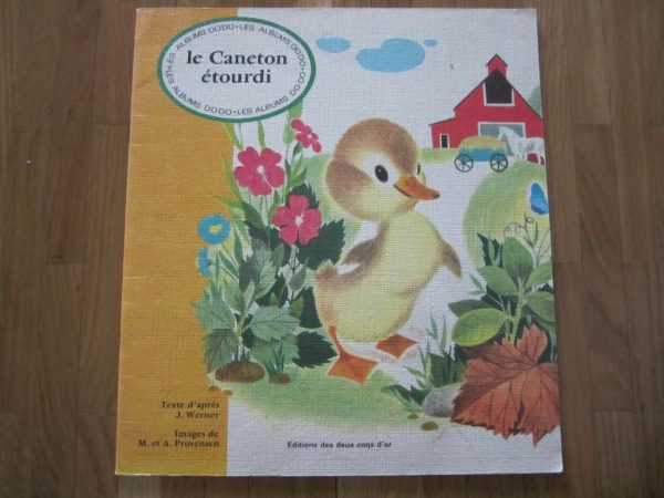 Ancienne édition Albums DODO "le Caneton étourdi"