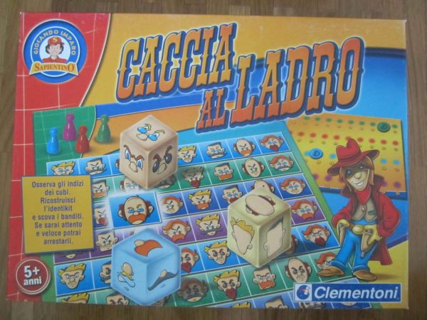 Jeu "Caccia al Ladro" - Clementoni (5 +)