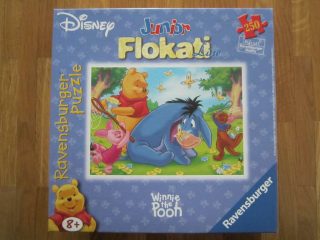 Puzzle Ravensburger Junior Flokati Line "Winnie l'ourson"