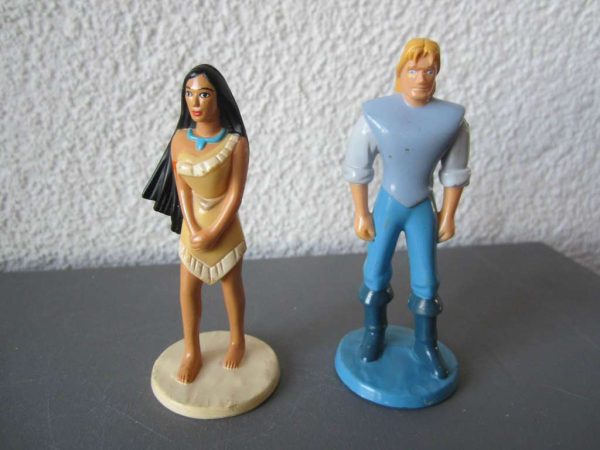 Lot de 2 figurines Disney Kodak "Pocahontas" : selon photo