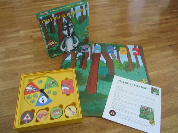 C'est qui le plus fort ? un jeu de l'école des loisirs