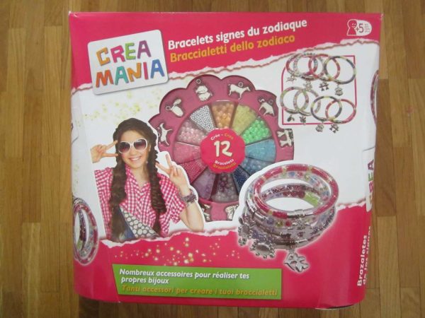 CREA MANIA Bracelets signes du zodiaque (emballage neuf)