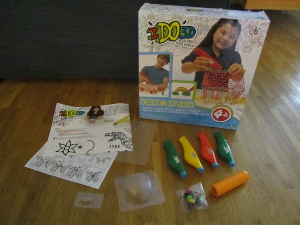 "I Do 3D" Design studio Crée en 3D (avec 4 stylos 3D) 6+