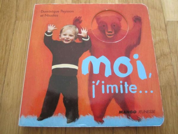 Petit livre cartonné "moi, j'imite..." Mango jeunesse