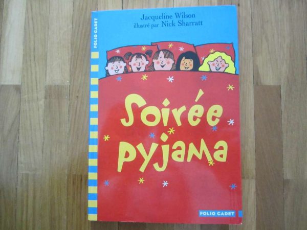 Livre Folio cadet "Soirée pyjama" - Jacqueline Wilson