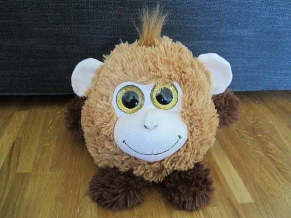 Peluche ronde (d'occasion) env. 18 cm