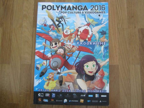 Programme Polymanga 2016 (en bon état)