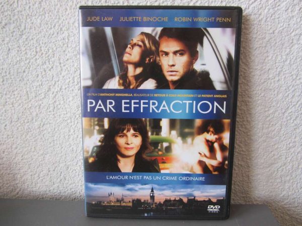 DVD "Par effraction" avec Jude Law, Juliette Binoche,